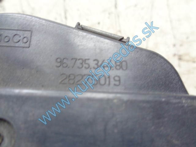 škrtiaca klapka na ford focus III 1,6tdci, 9673534480